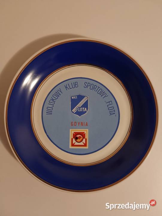 Talerz pamiątkowy Wojskowy Klub Sportowy Flota Kościan