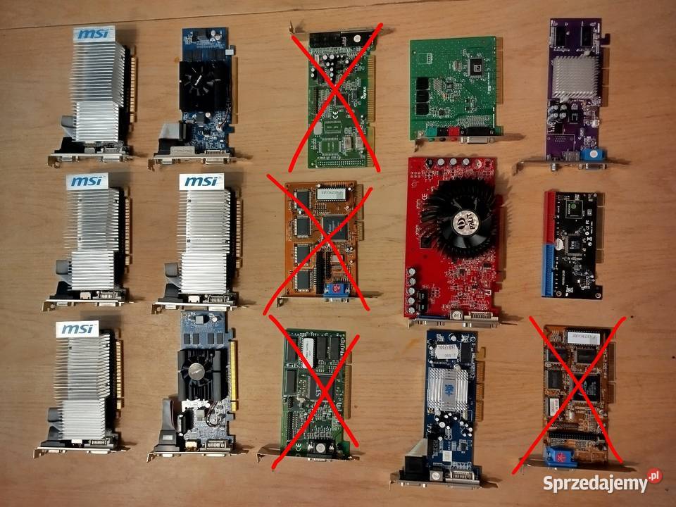 Karty graficzne dźwiękowe Elektronika pomorskie Kościerzyna