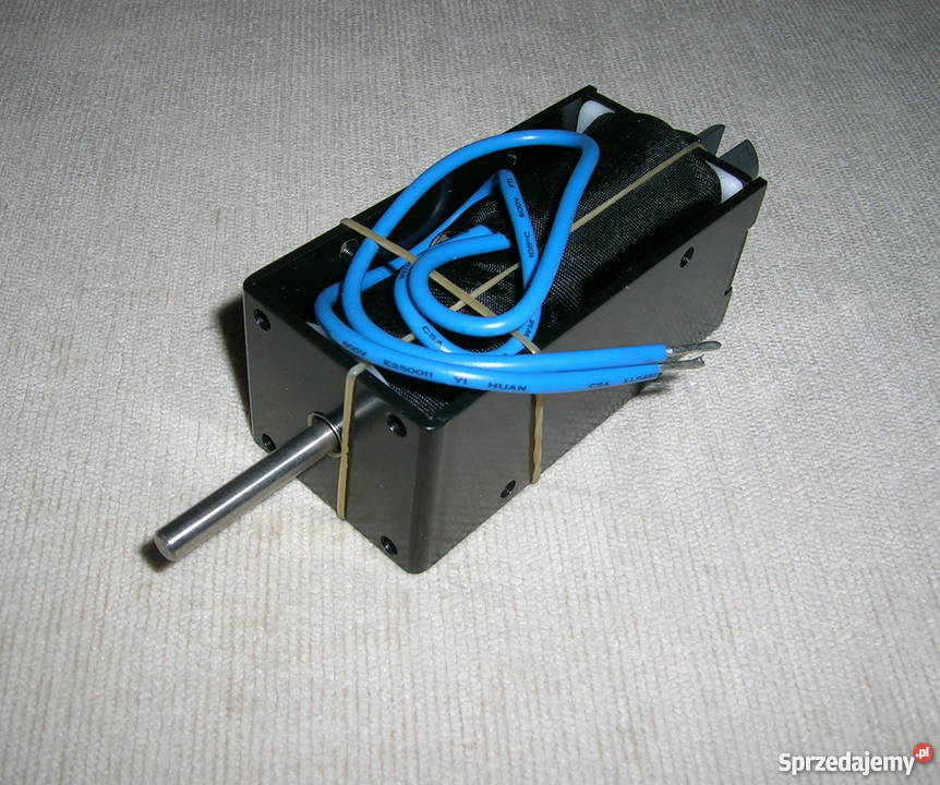 Elektromagnes pchający 12V 127W do 47kgf Części i akcesoria Wyszków