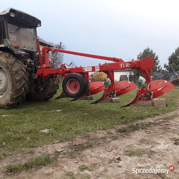Pług Unia Grudziądz tur 4 agromasz lemken Pługi Bychawa