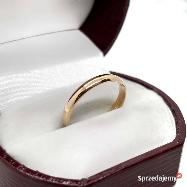 Złota Obrączka Próby 583 251g Rozmiar 22 Obrączki Elbląg