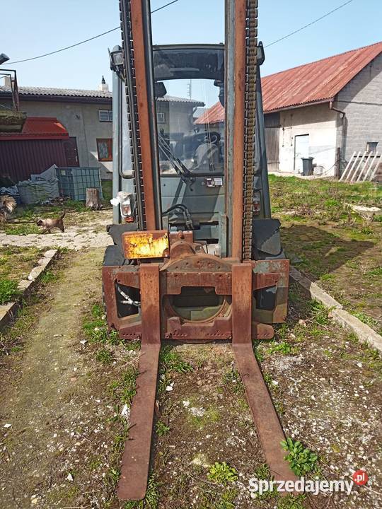 Wózek Widłowy Linde H40 z obrotnicą