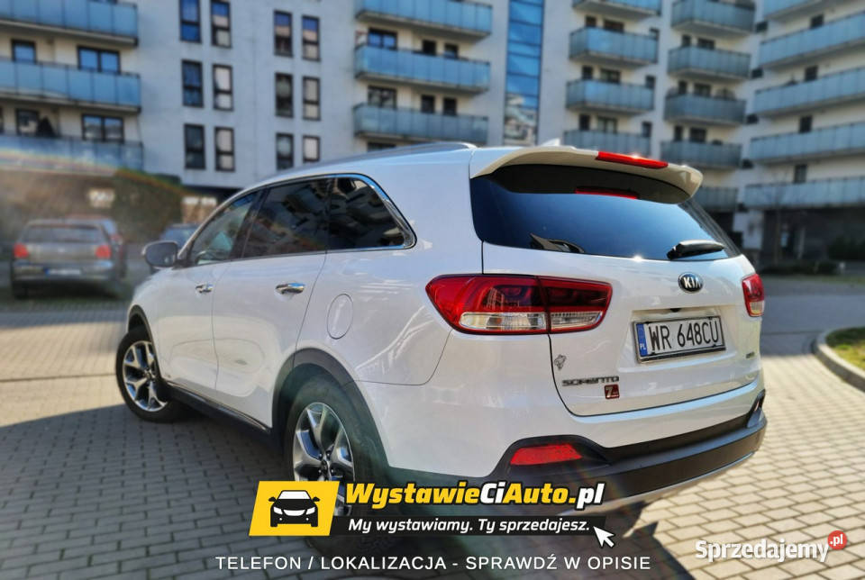 Kia Sorento XL 7osobowy Telefon 600357489 kurtyny powietrzne Włocławek