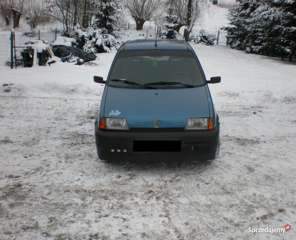 FIAT CC NIEBIESKI METALIC Motoryzacja Wieliczka