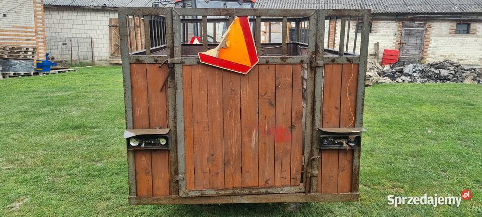 Przyczepa klatka dwukółka lubelskie Lublin