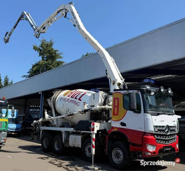 Pompa do betonu betoniarka Chłodnie Warszawa