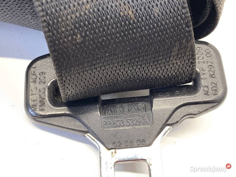 PAS BEZPIECZEŃSTWA LEWY PRZÓD MERCEDES W169 0412 sprzedam