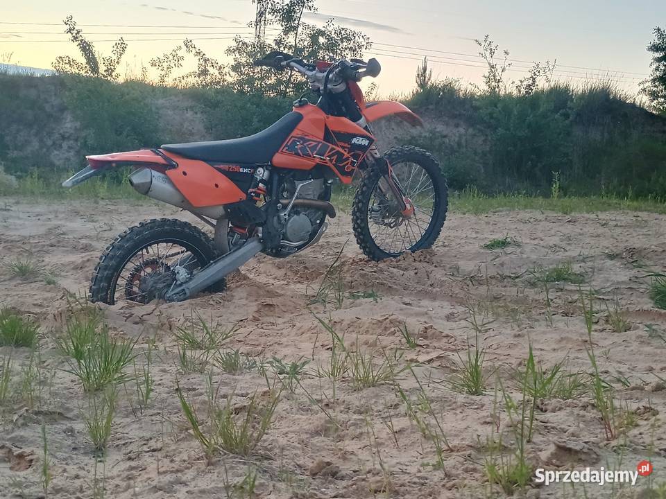 KTM EXCF 250 Zarejestrowany Ubezpieczony mały nieuszkodzony KTM Krasnystaw