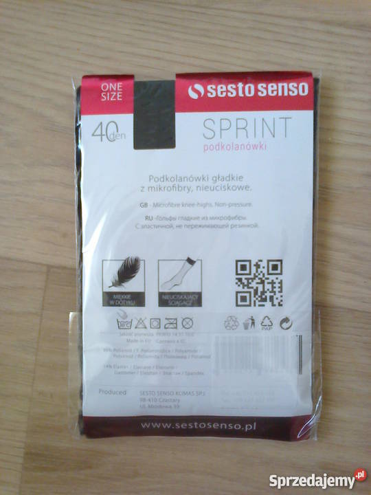 Podkolanówki Sesto Senso Sprint 40 den Moda i Styl Olkusz