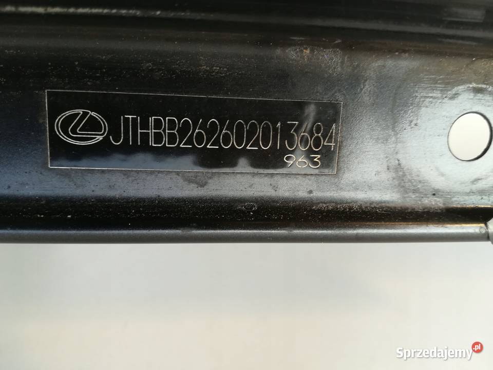 BŁOTNIK PRZEDNI LEWY PRZÓD LEXUS IS220d IS250 II osobowe Nowy Tomyśl