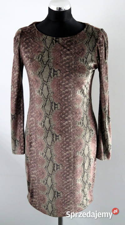Nowa wężowa sukienka r M 38 Komorniki sprzedam