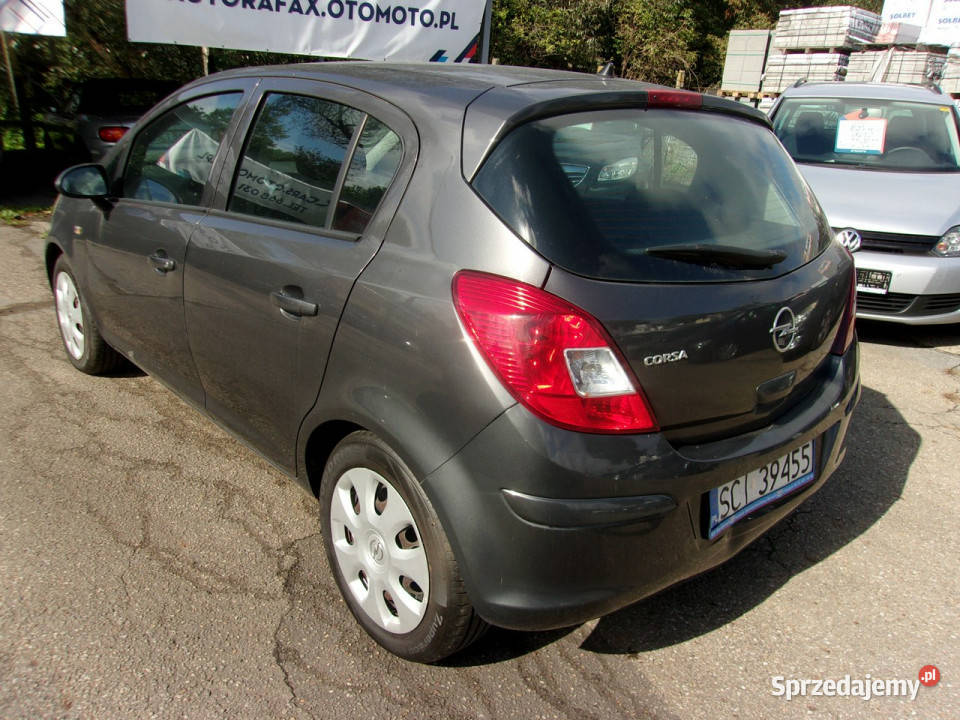 Opel Corsa CMon 12 Benzyna 85 Klimatyzacja Alu 5 aluminiowe felgi Cieszyn
