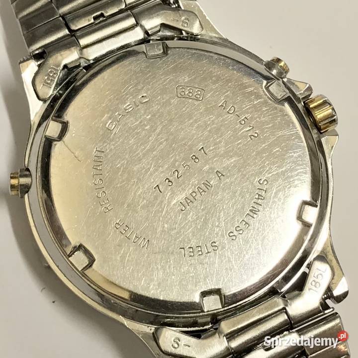 CASIO AD512 Zegarek męski na BRANSOLECIE Vintage Męskie