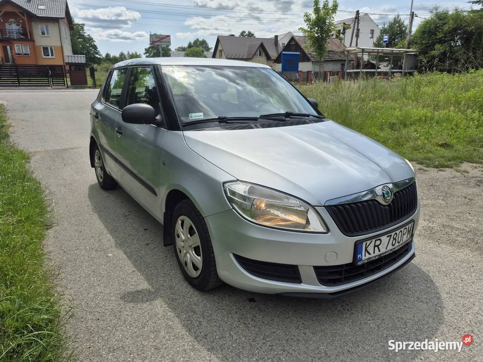 Skoda Fabia II 12TSI salon Polska klima pierwszy ABS Kraków