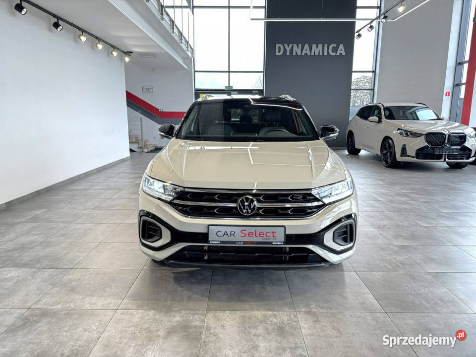 Volkswagen TRoc RLine 15TSI 150 DSG 2022 r salon isofix Myślenice