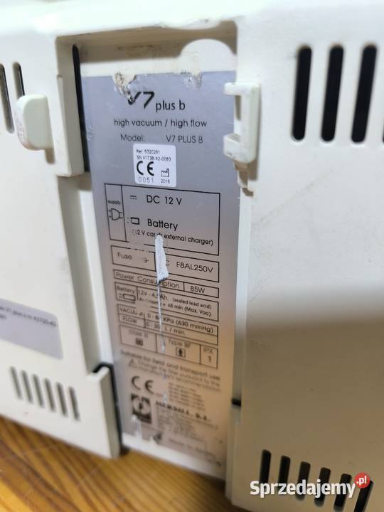 Ssak medyczny akumulatorowy Hersill V7 Jabłonna