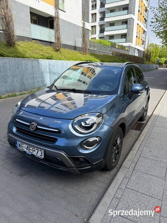 Fiat 500X zadbany bogato wyposażony niski 999cm3 mazowieckie Warszawa