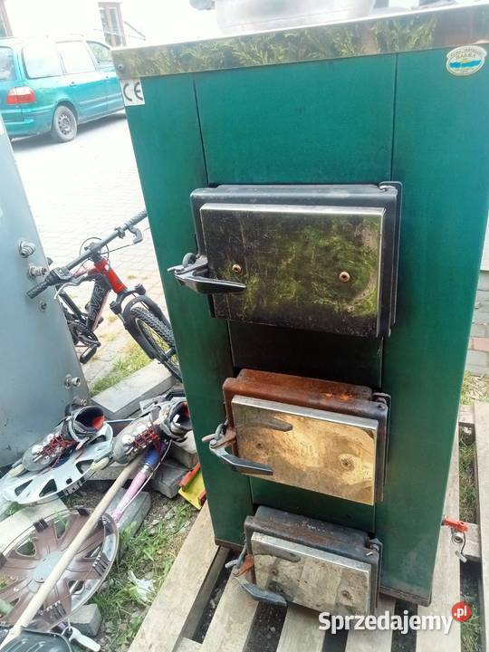 Kocioł na ekogroszek zasobnik komplet Lublin