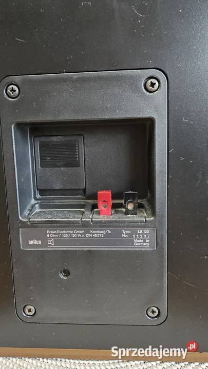 Kolumny Vintage Braun LS 120 Stan Jastrzębie-Zdrój
