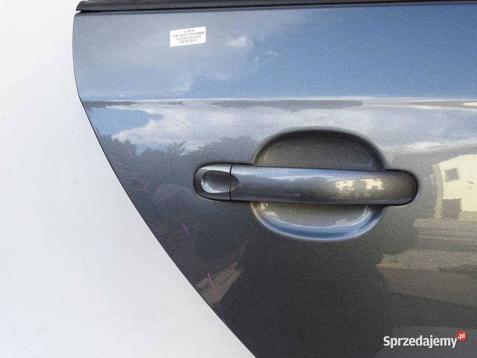 DRZWI PRAWY TYŁ PRAWE TYLNE LD7X VW GOLF VI MK6