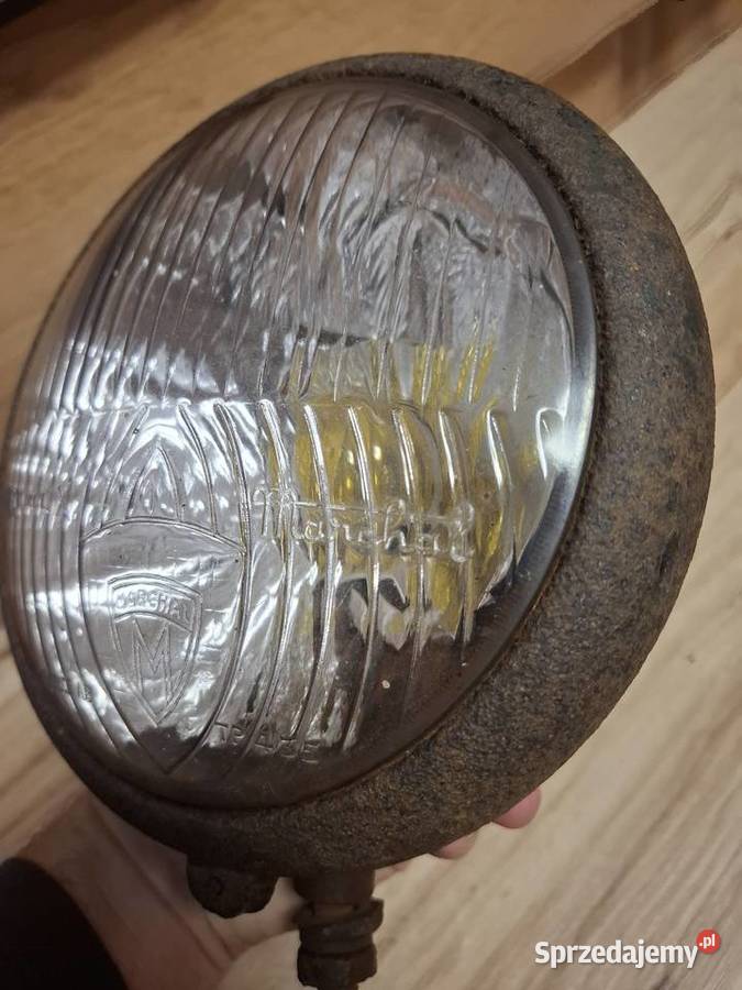 Lampa samochodowa Marchal zabytkowa Radłów