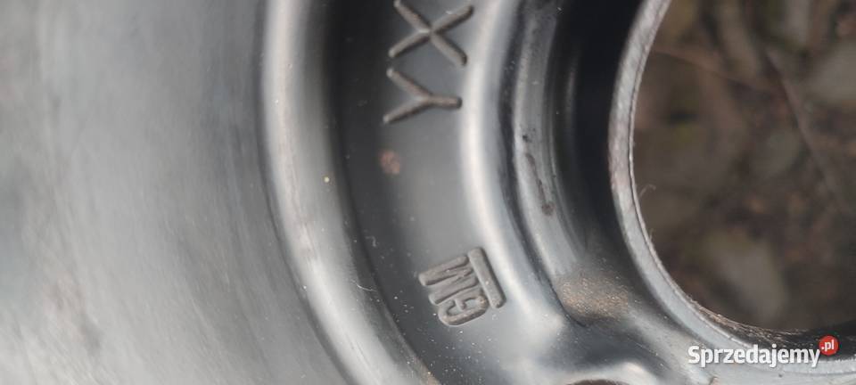 Felga stalowa OPEL 16 4x100 ET37nowa nieużywana