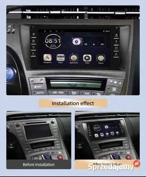 Radio android 12 Toyota Prius 092013 wifi gps Ożarowice