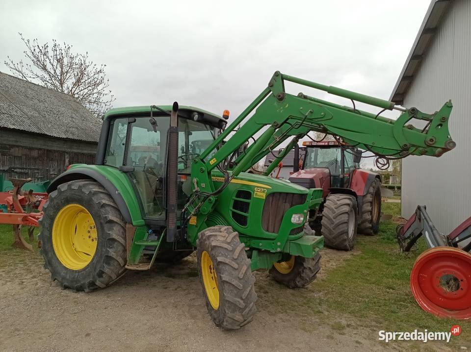 Ciągnik rolniczy John Deere z ładowaczem bez Chwaszczewo