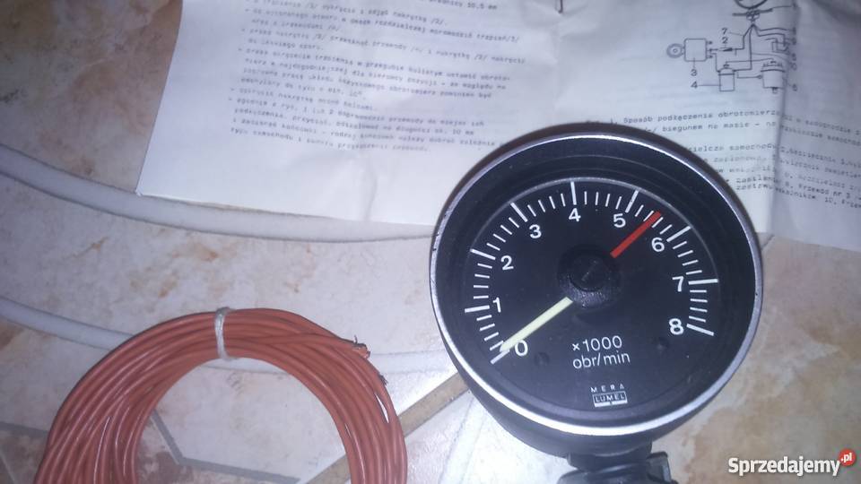 Nowy obrotomierz mera lumel nieuszkodzony Magnice