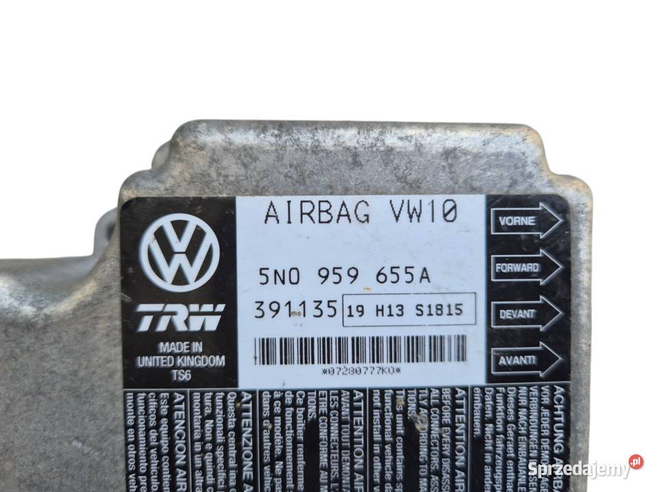 MODUŁ SENSOR AIRBAG PODUSZEK POWIETRZNYCH VW