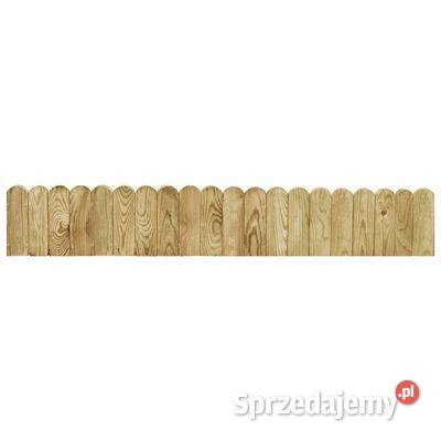 vidaXL Obrzeże ogrodowe zielone 120 impregnowana Warszawa