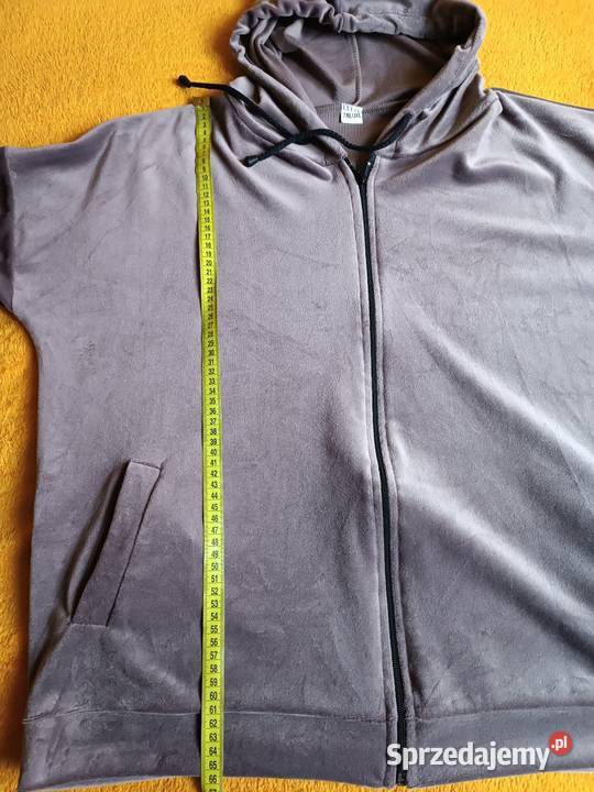 Dres fango komplet welurowy bawełna brązowy/beżowy Cieszyn