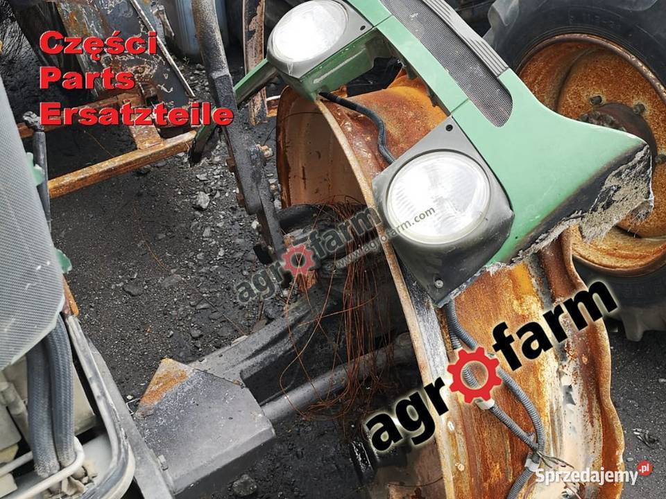 Fendt 718 części skrzynia biegów most przedni Byków