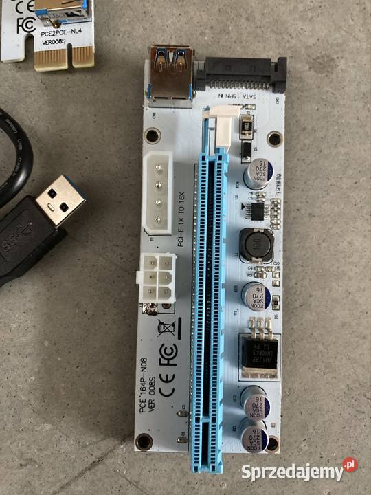 Riser PCE164PNO8 VER 088S zestaw 10 sztuk