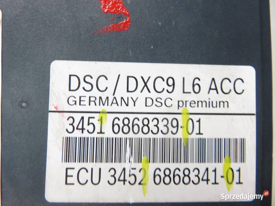 POMPA ABS BMW 5 Touring F11 6868339 6856846 Układ ABS i ESP