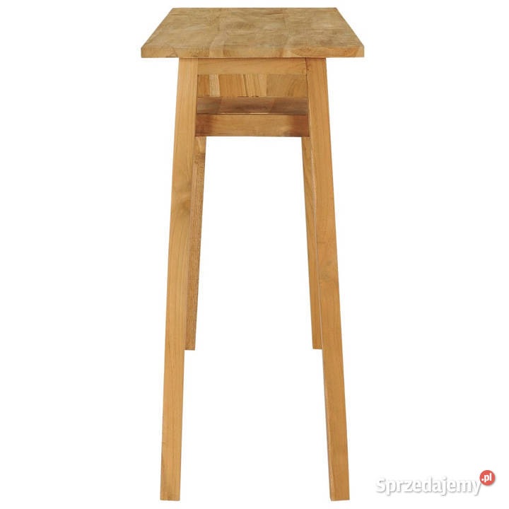 Stolik konsola 120 x 35 x 75 lite drewno tekowe Warszawa