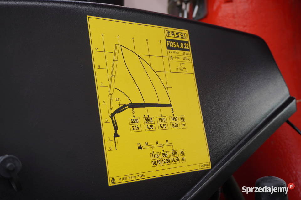Renault C280 DTI 8 HDS Fassi 56 t Zasięg 8 m kupiony w salonie