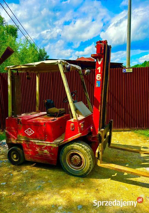 Wózek widłowy OK Diesel 25 T Udźwig Automat Nowy Sącz