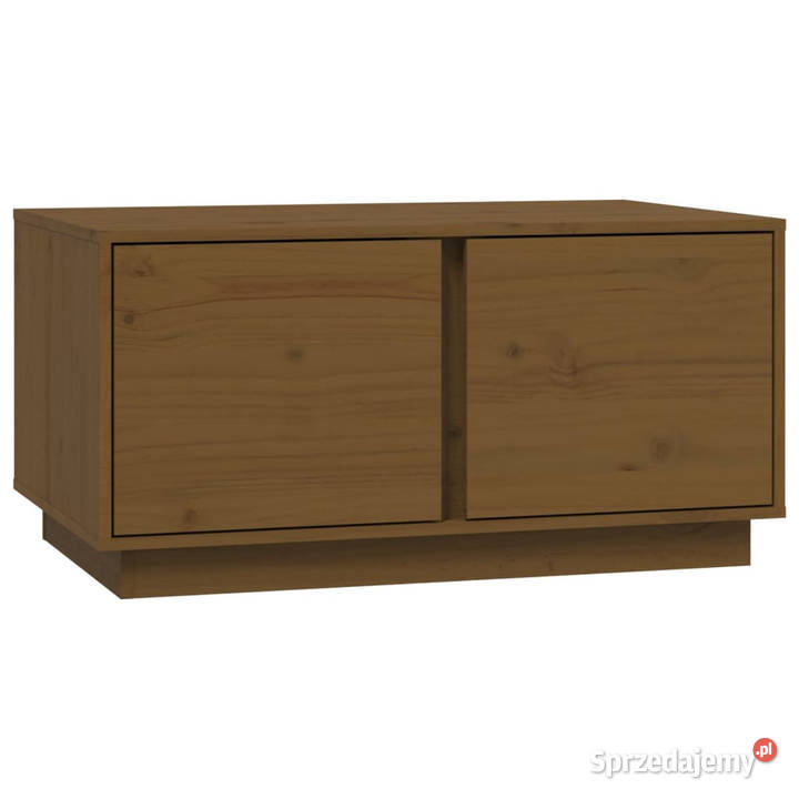 Stolik kawowy miodowy brąz 80x50x40 lite drewno mazowieckie Warszawa sprzedam