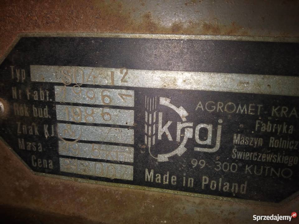 Siewnik Poznaniak AGROMETKRAJ S043 SPRAWNY STAN Leszno