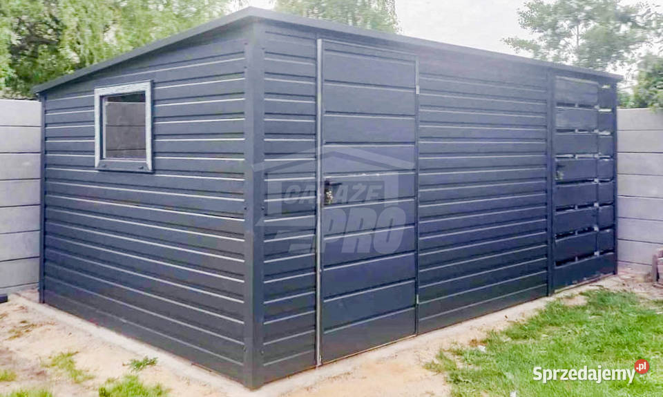 Schowek Domek Ogrodowy 4x25 Wiata 15m 2x Drzwi Radom