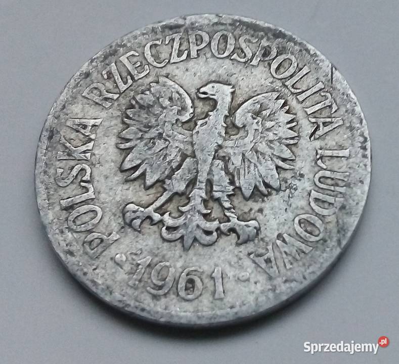 POLSKA20 GROSZY1961 r bzAL Legionowo