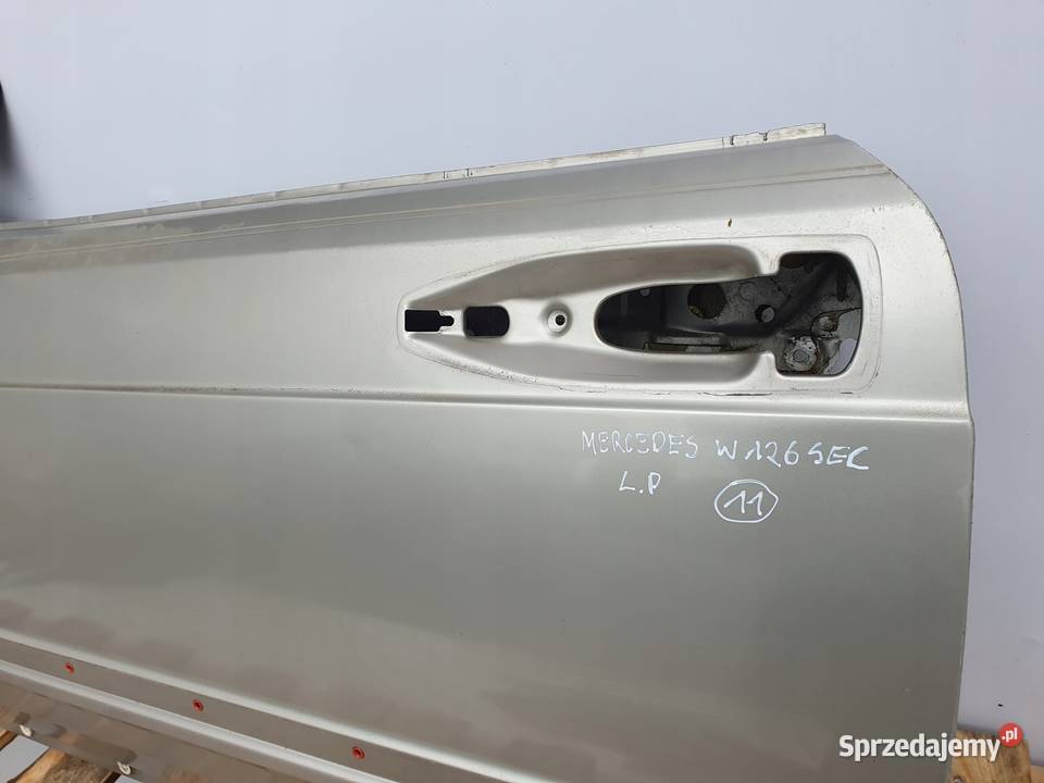 PRZEDNIE DRZWI LEWE przód Mercedes W126 C126 SEC lubelskie Chełm