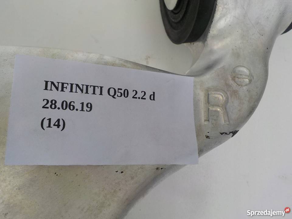 WAHACZ DOLNY PRZÓD PRAWY LEWY INFINITI Q50 22d osobowe Nowy Tomyśl