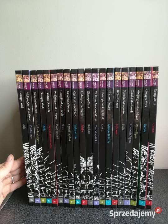 kolekcja Wielkie Opery 20 płyt dvd i cd komplet Gdańsk
