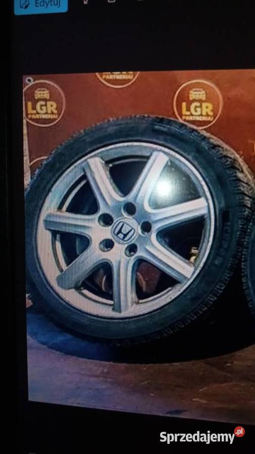 alufelgi civic type r komplet z oponami zimowym wielkopolskie Konin sprzedam