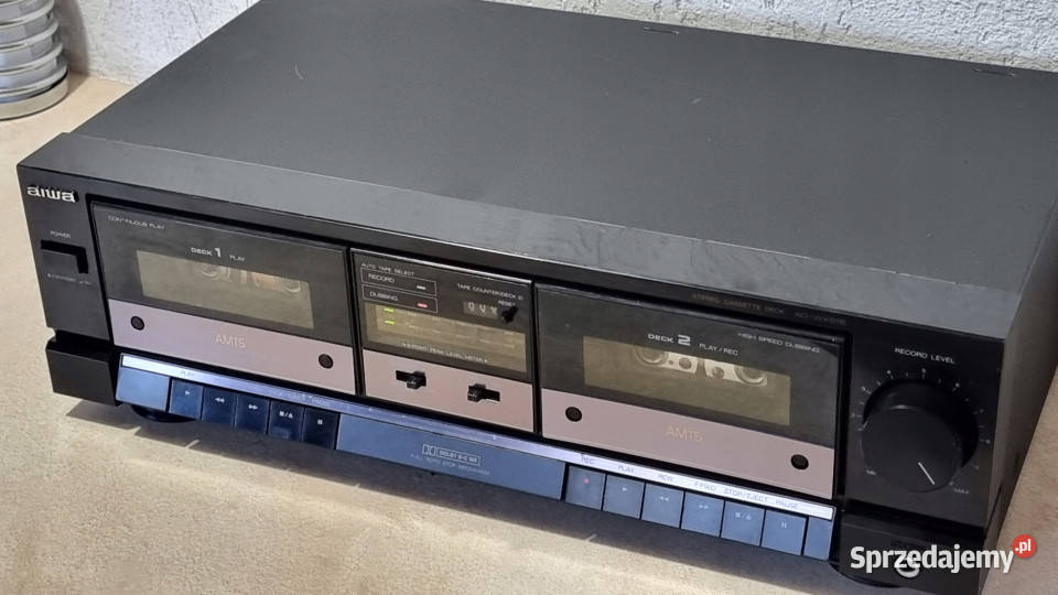 Magnetofon catette deck Aiwa AD WX 515Z Międzychód