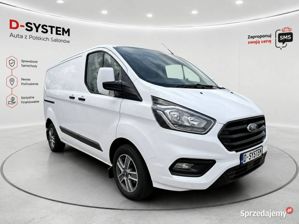Ford Custom 2019r Furgon L1H1 fvat SUPER STAN wielofunkcyjna kierownica podlaskie