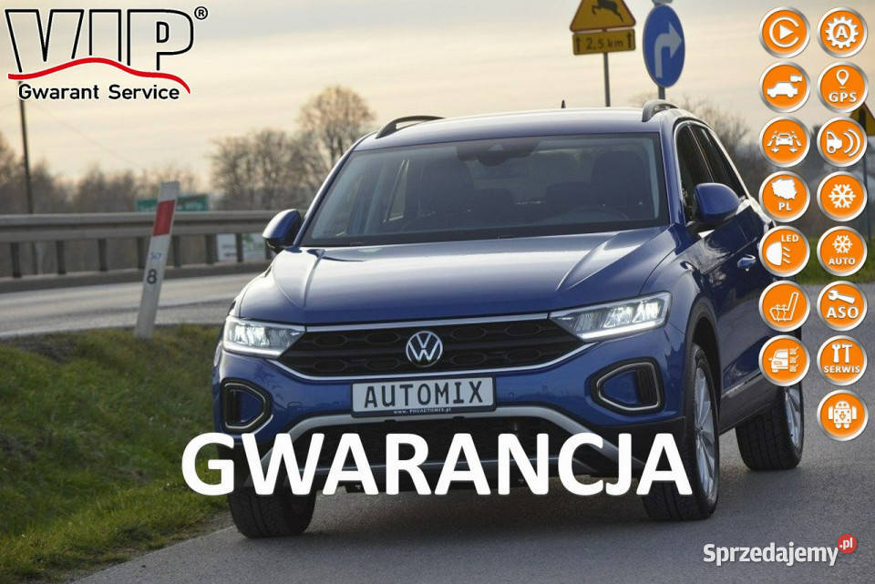 Volkswagen TRoc 15 TSI DSG automat gwarancja ESP Sędziszów Małopolski