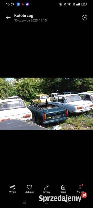 Trabant Wartburg sprzedam 601 Koszalin